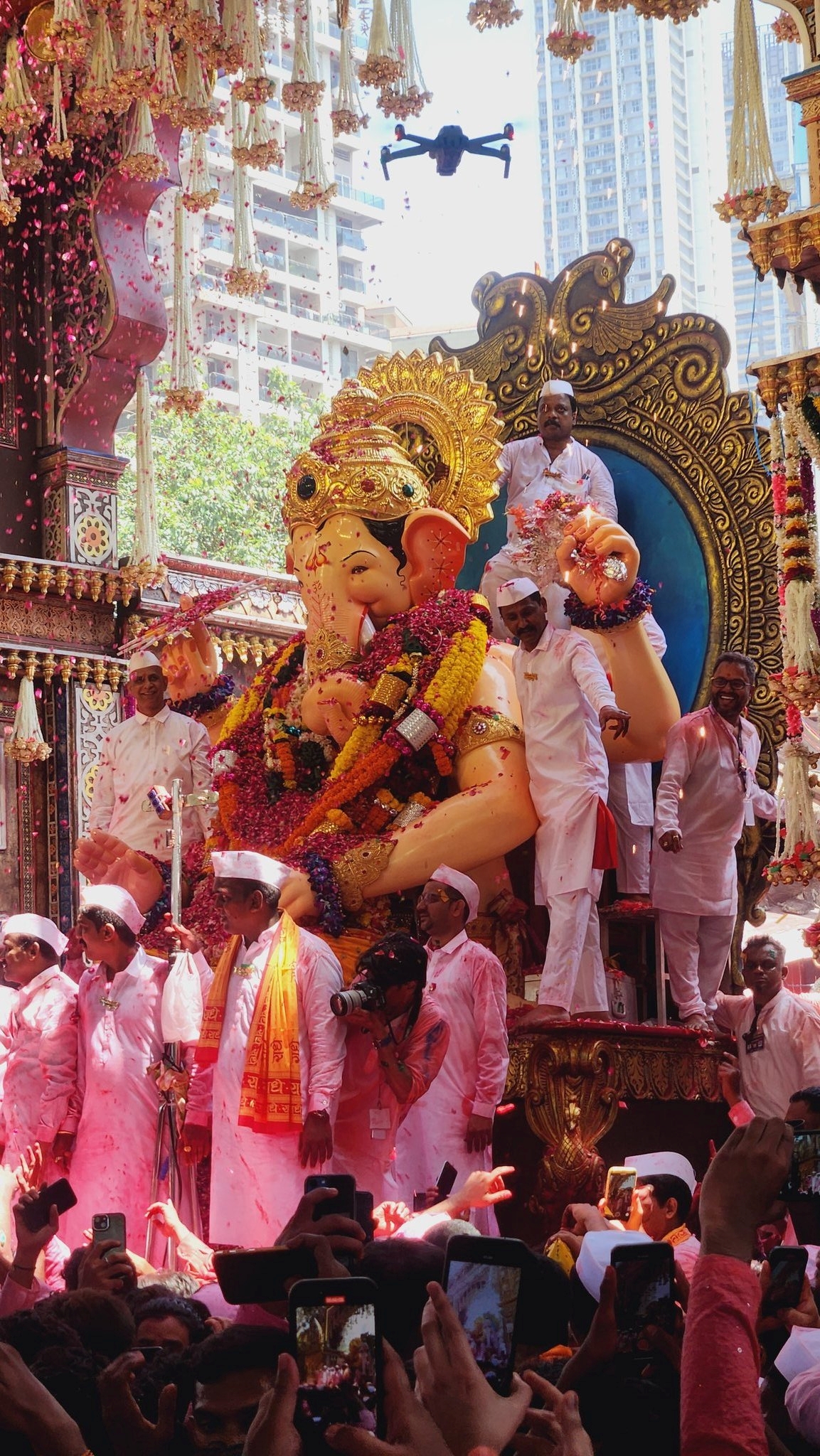 Ganesh Visarjan Mumbai to Hyderabad