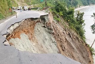 Major Landslide in National Highway 10