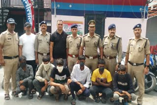 Auto Lifter Gang Members Arrest in Haldwani