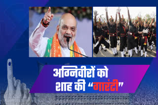 Amit Shah made a big announcement on Agniveer Jobs in Haryana gave Job guarantee on Agnipath scheme Haryana Assembly Election 2024