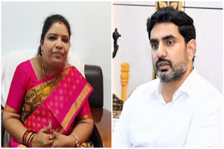 minister_lokesh_about_sandhya_rani_son_birthday_video_issue