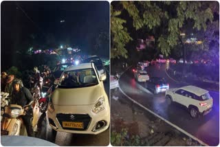 Jam on Mussoorie Dehradun Road