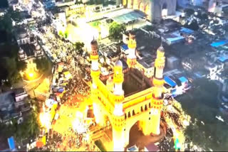 DRONE VISUALS IN CHARMINAR