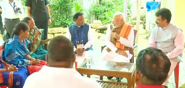 PM Narendra Modi AT Gadakana