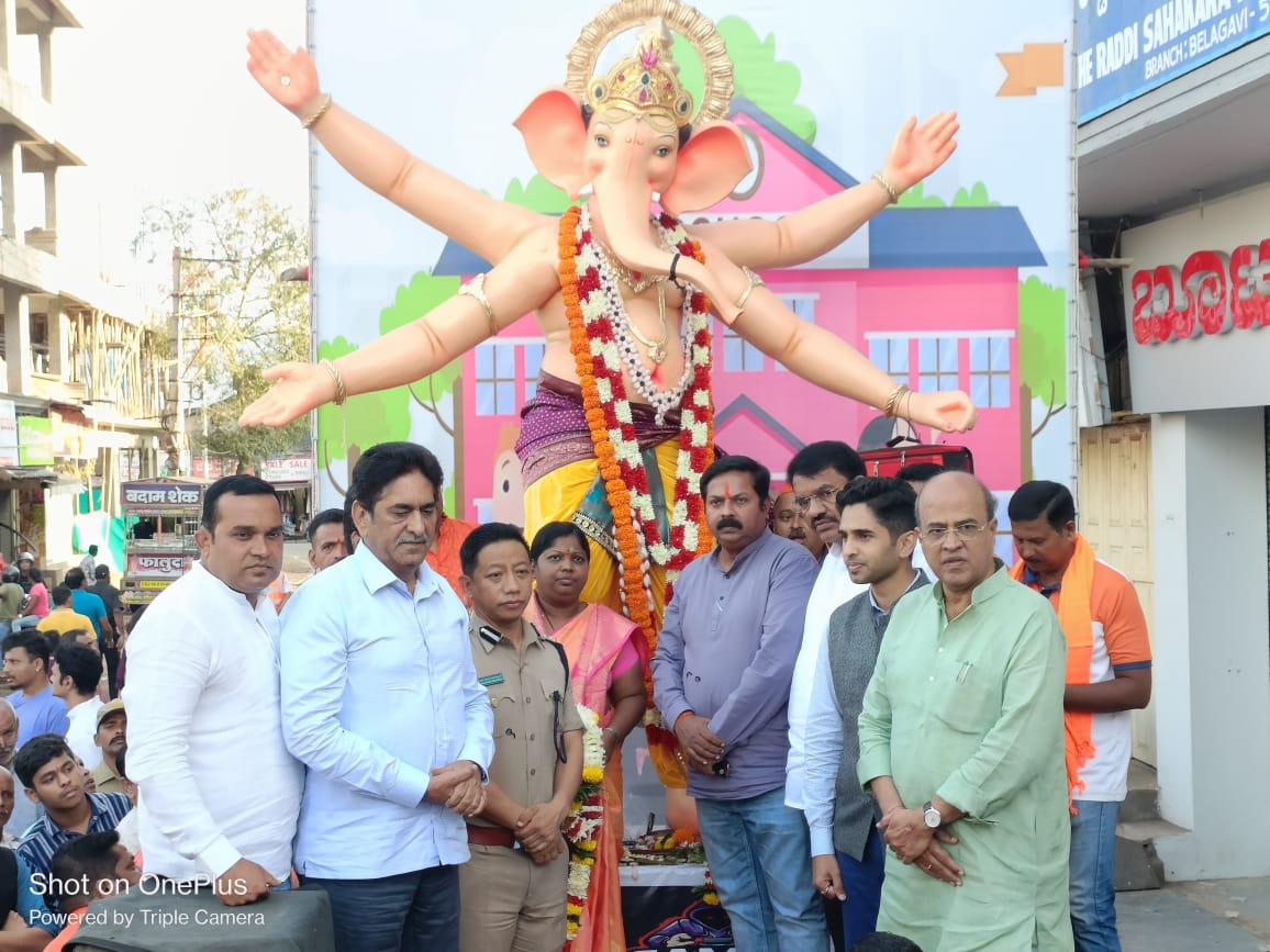 Historic Belgaum Ganeshotsava procession kicks start