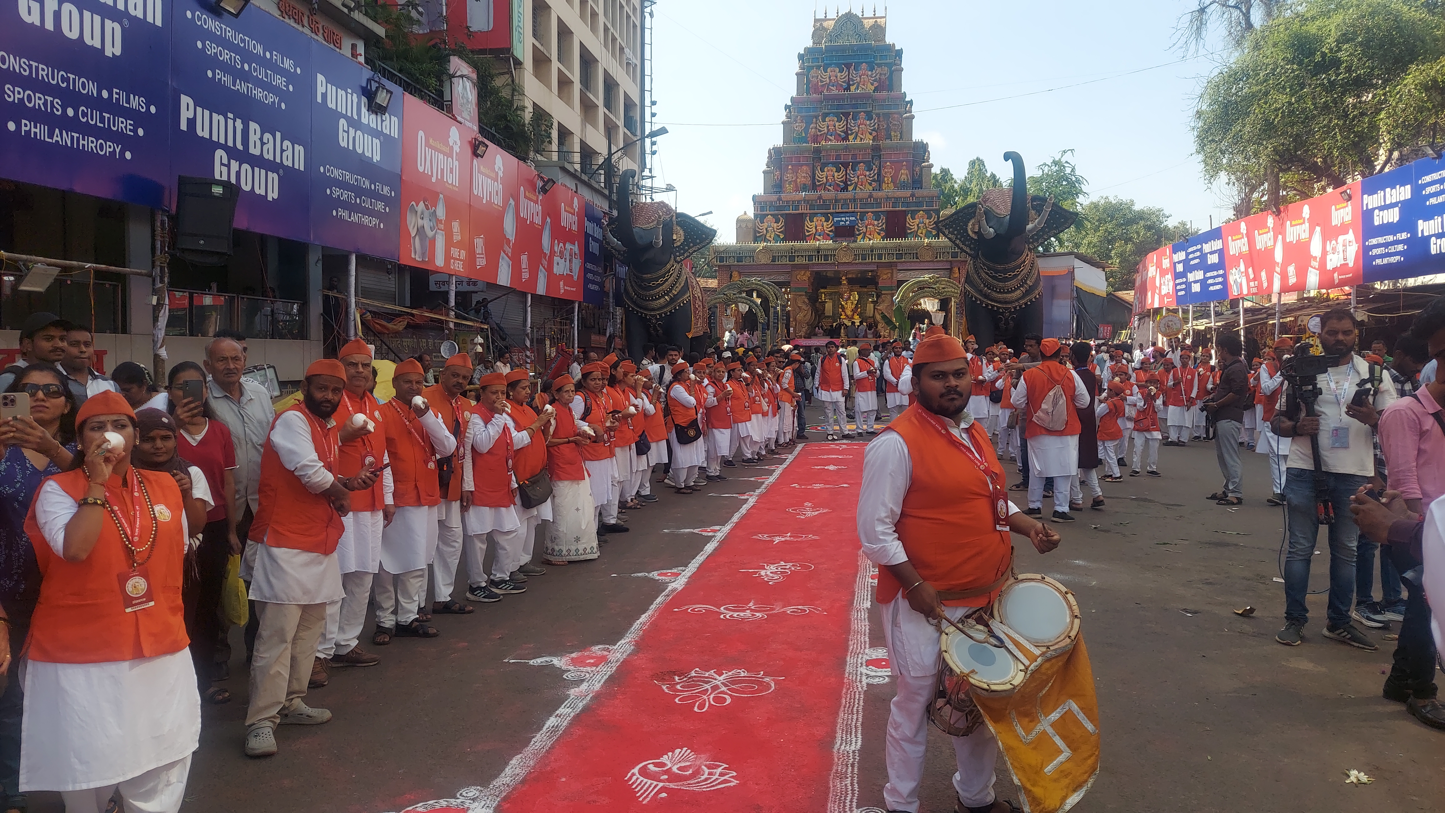 गणेश विसर्जन शोभायात्रा