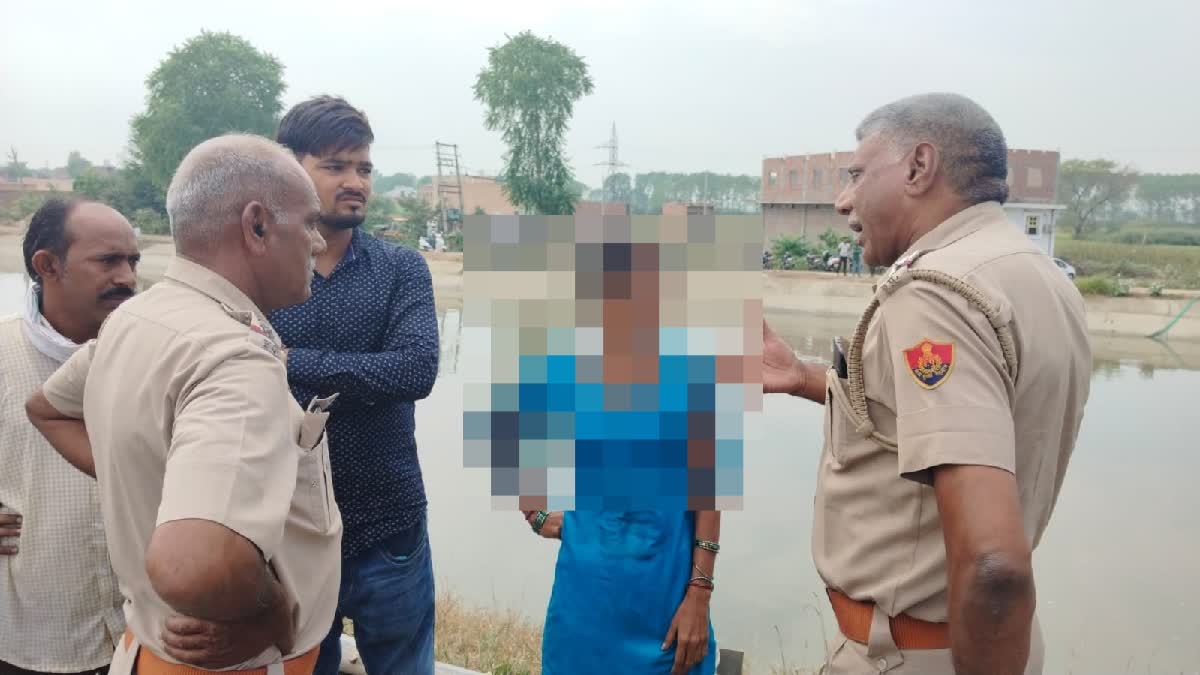 Woman Pumped into Panipat Canal
