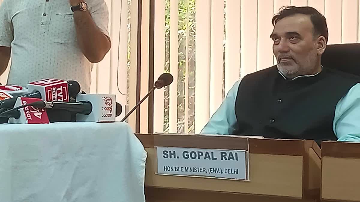 Delhi Environment Minister Gopal Rai