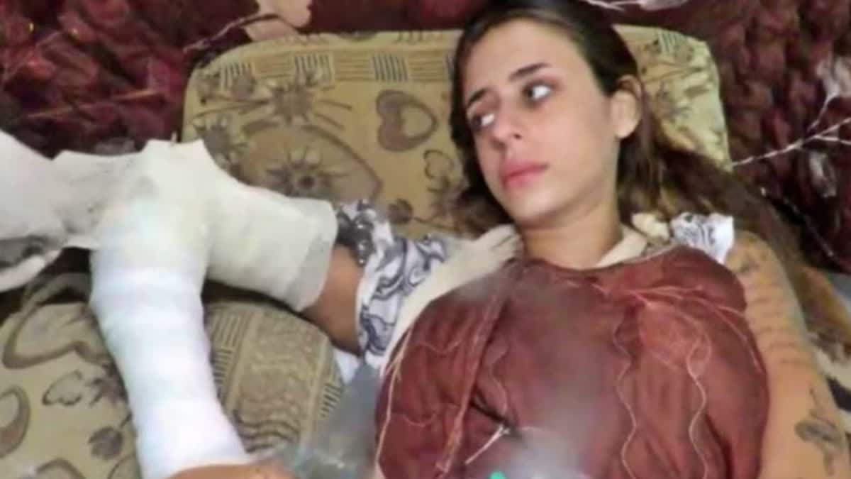 hamas release video of israeli girl held hostage in gaza