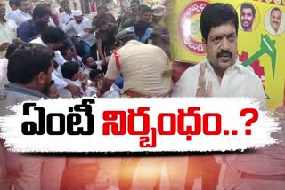TDP Leaders fire On Police Behaviour
