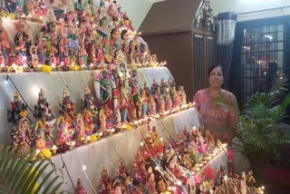 Navratri celebration through dolls in Bantwala