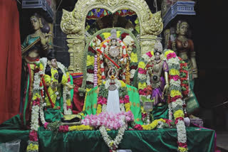 Navaratri festival in madurai meenakshi temple