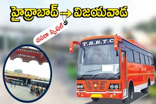 TSRTC Special Buses to Vijayawada For Dasara 2023