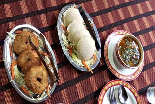 South Indian Dishes in Satluj Cafe in Rampur