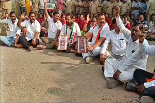 TSRTC employees Protest