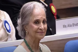 WATCH: Waheeda Rehman gets standing ovation as she receives Dada Saheb Phalke Award at 69th National Film Awards