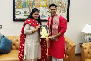 Varun Dhawan in jamnagar