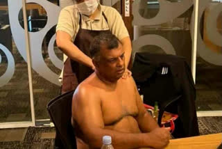 AirAsia CEO Tony Fernandes gets massage during virtual meeting; faces flak on social media
