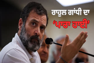 Congress leader Rahul Gandhi's sharp reply on the question of dynasty