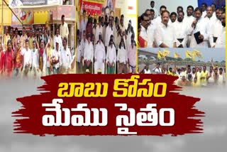 TDP Protests Against Chandrababu Arrest