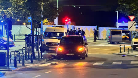 Gunman Kills Two Swedes In Brussels  Brussels gunman attack  Belgium vs Sweden Football Match Abandoned  Belgium vs Sweden Match Called Off  UEFA EURO Qualifier  ബെല്‍ജിയം സ്വീഡന്‍ ഫുട്‌ബോള്‍ മത്സരം  ബ്രസല്‍സില്‍ വെടി വയ്‌പപ്പ്  സ്വീഡിഷ് പൗരന്മാര്‍ക്ക് നേരെ വെടി വയ്‌പ്പ്  ബെല്‍ജിയം സ്വീഡന്‍ മത്സരം  യുവേഫ യൂറോ ചാമ്പ്യന്‍ഷിപ്പ് ക്വാളിഫയര്‍