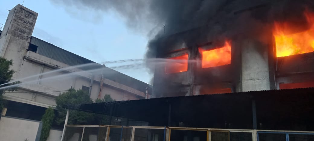 Fire broke out in Roorkee factory