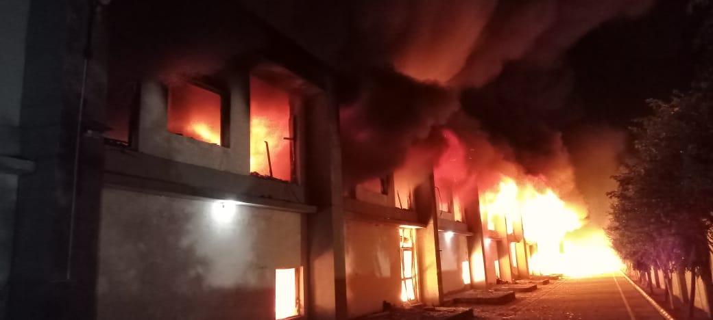 Fire broke out in Roorkee factory