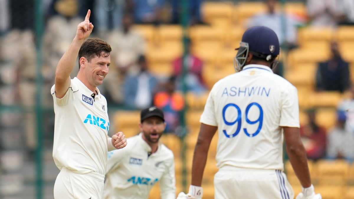 A plethora of records have broken on the second day of the ongoing first Test against India vs New Zealand in Bengaluru on Thursday.