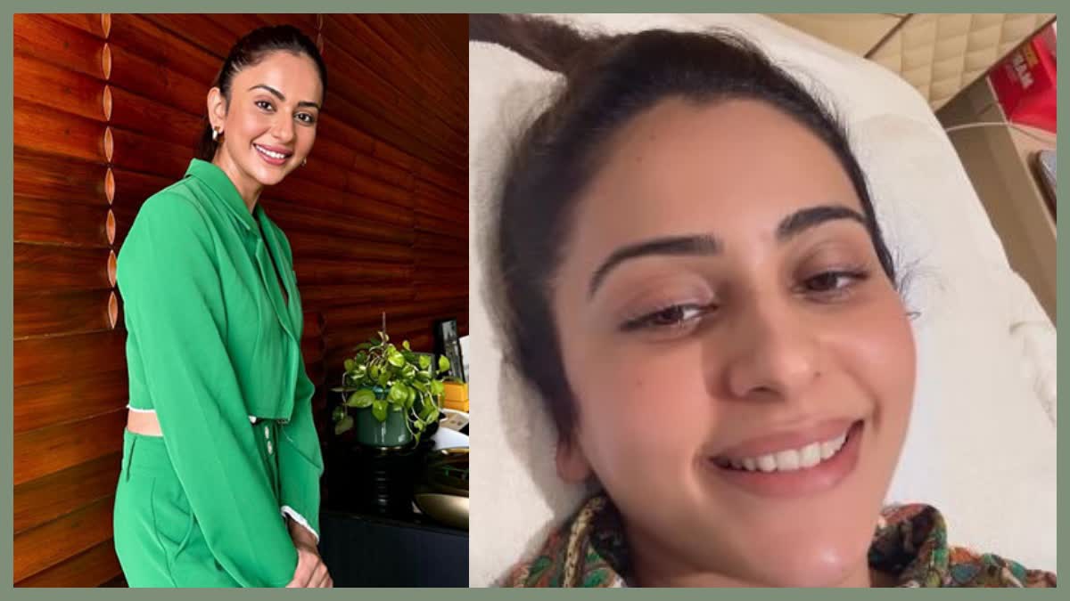 RAKUL PREET SINGH  RAKUL PREET SINGH WORKOUT  രാകുല്‍ പ്രീത് സിങ്ങിന് പരിക്ക്  രാകുല്‍ പ്രീത് സിങ് വര്‍ക്ക് ഔട്ട്