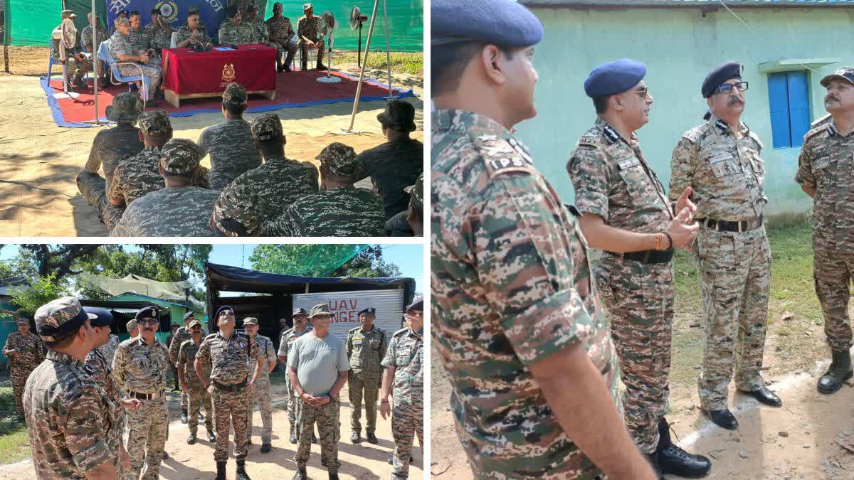 Ashok Juneja visited Naxalite Hidma village in Bastar