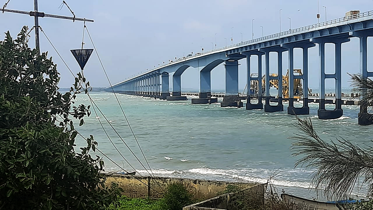 File - Pamban Bridge