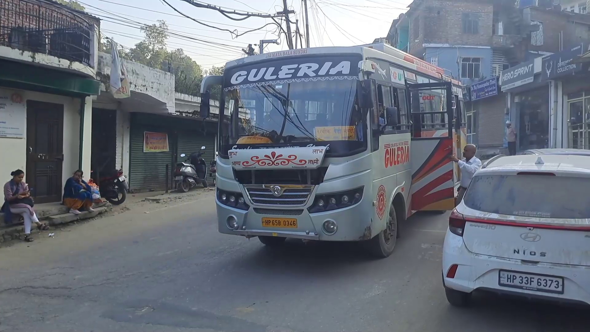 Old Skodi Chowk Bus Stop Closed in Mandi