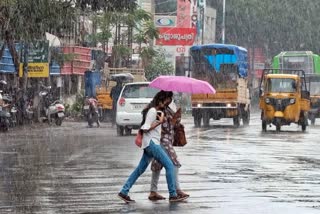 KERALA WEATHER TODAY  KERALA RAIN TODAY LATEST  കേരളത്തില്‍ മഴ  കേരള കാലാവസ്ഥ