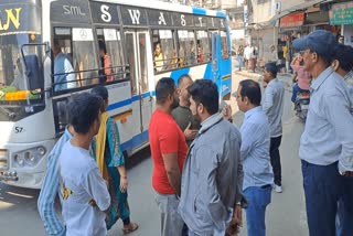 Old Skodi Chowk Bus Stop Closed in Mandi