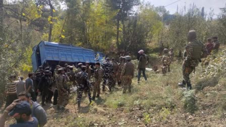 CRPF Bus Accident several injured