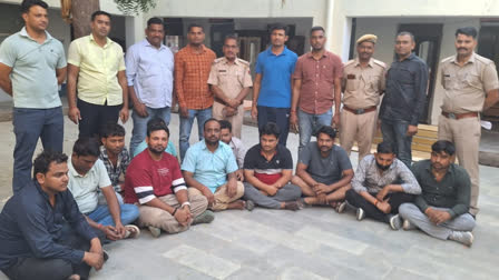 11 gamblers arrested in Dholpur