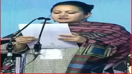 Aarti Rao took oath as minister