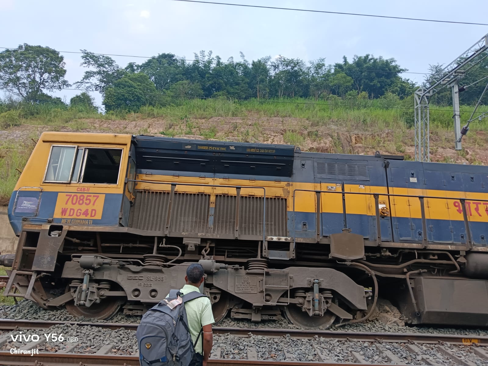 Agartala-Lokmanya Tilak Express crashes in Dima Hasao