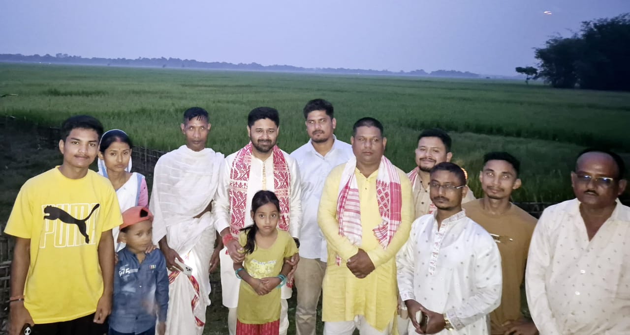 Ministers-MLAs celebrate Kati Bihu in different parts of the state