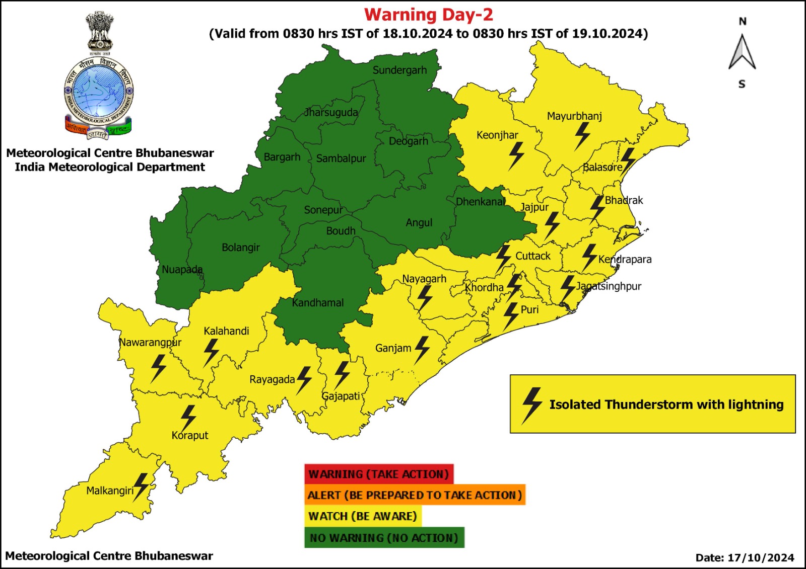 Odisha Weather