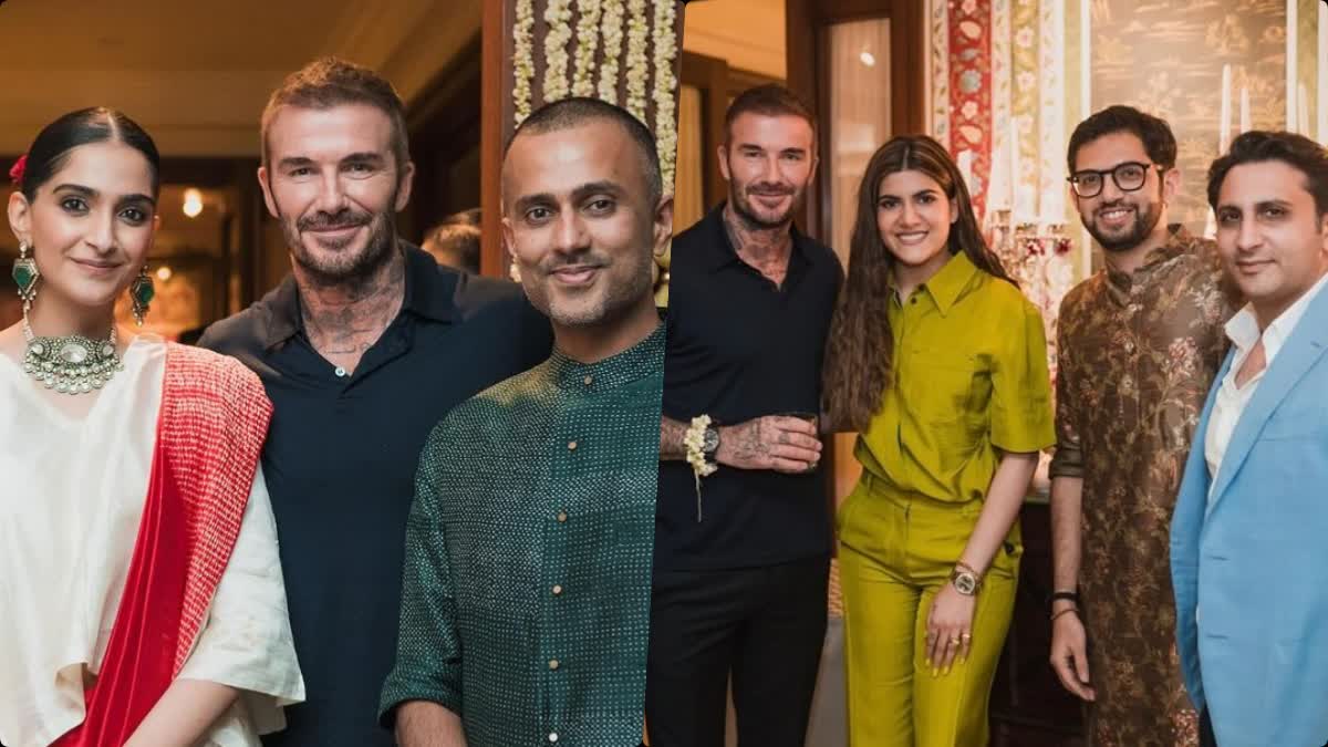 David Beckham on India tour