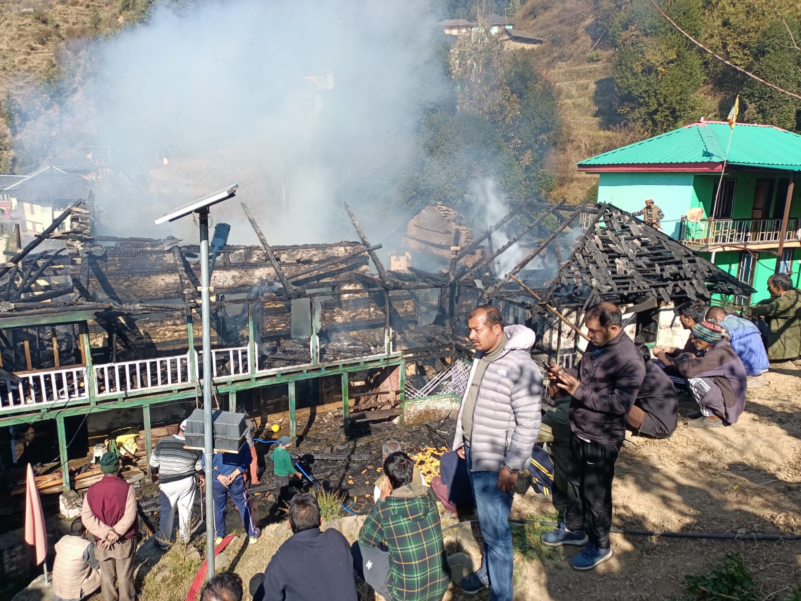 Mandi Fire Incident