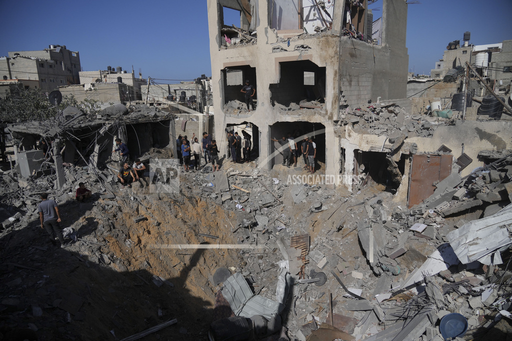 Thousands of bodies lie buried in rubble in Gaza