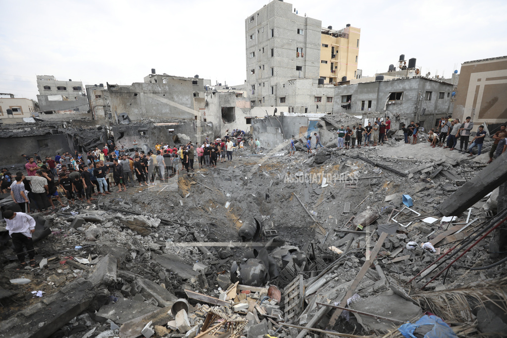 Thousands of bodies lie buried in rubble in Gaza