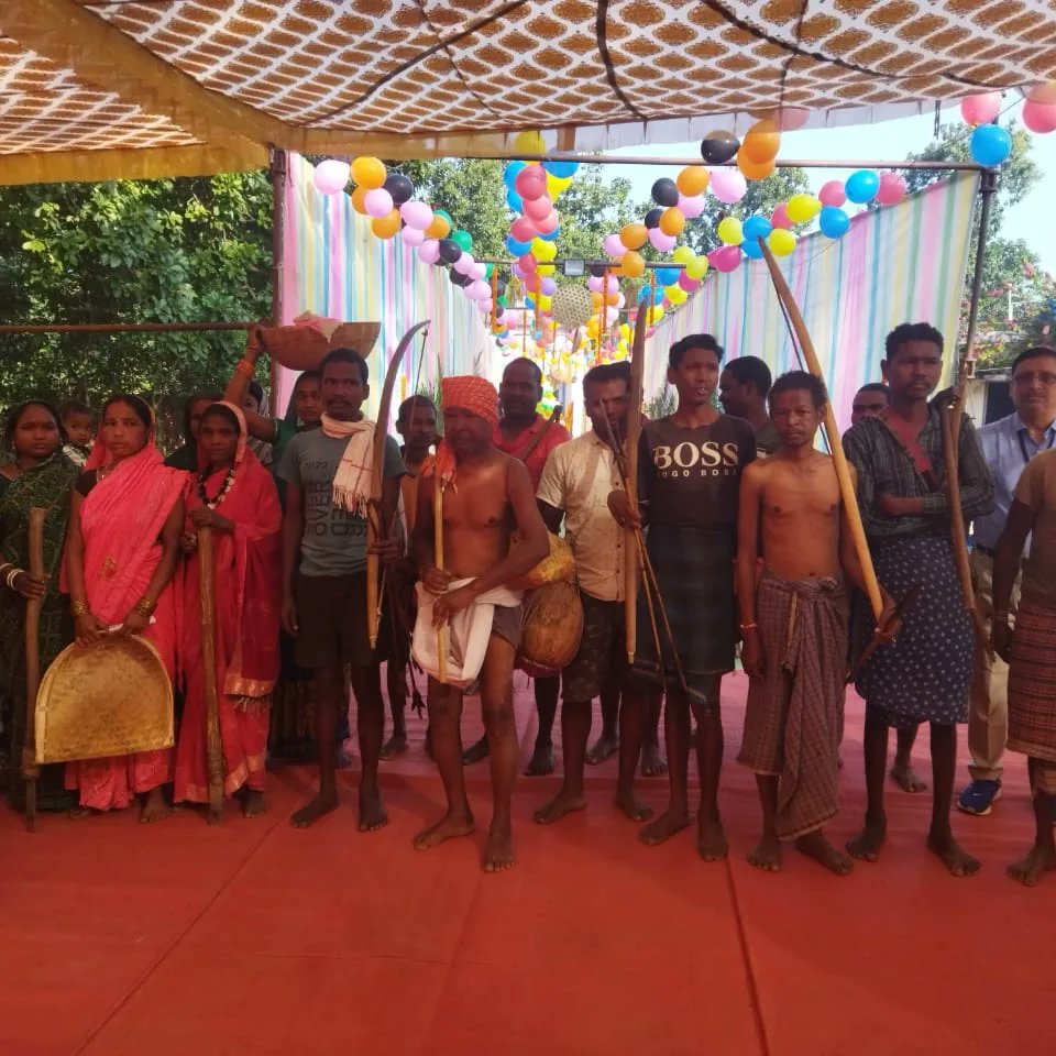 chhattisgarh Tribal polling center