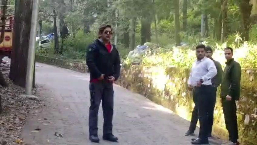 Mahendra Singh Dhoni visit Nainital