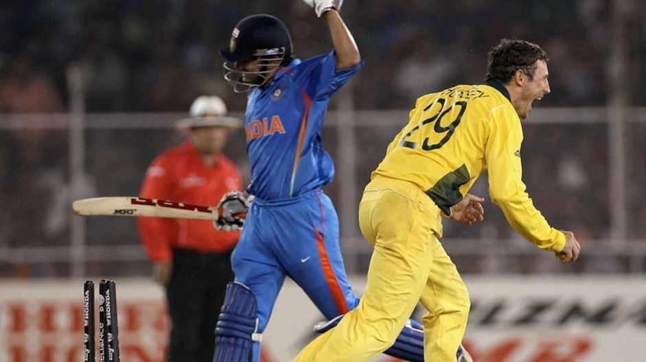 India vs Australia in odi world cup knockout matches
