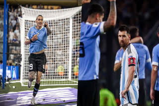 FIFA World Cup Qualifier  Argentina vs Uruguay  Argentina vs Uruguay Match Result  Argentina First Loss FIFA World Cup Qualifier 2026  Lionel Messi  ഫിഫ ലോകകപ്പ് യോഗ്യത റൗണ്ട്  അര്‍ജന്‍റീന ഉറുഗ്വേ  ലയണല്‍ മെസി  ലോകകപ്പ് സൗത്ത് അമേരിക്കന്‍ യോഗ്യത