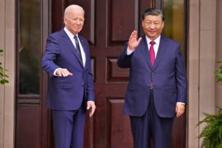 Joe Biden and Xi Jinping