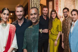 David Beckham on India tour